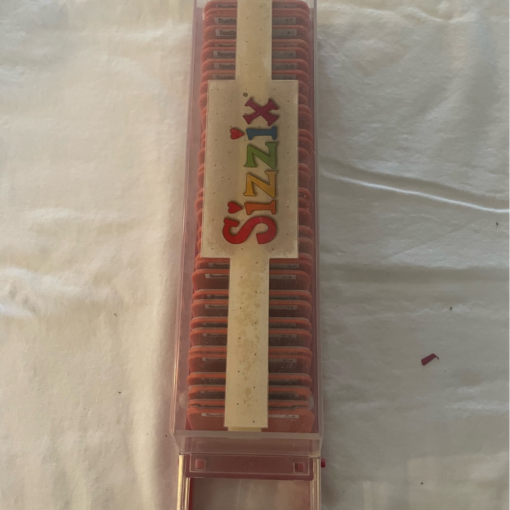 Sizzix “Graffiti” Sizzlets Die Cut Alphabet
